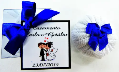 Lembrancinha Sachê Perfumado na Caixinha Casamento
