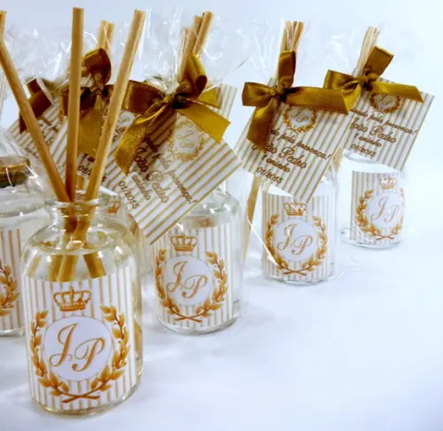 Mini Aromatizador - Coroa Dourada
