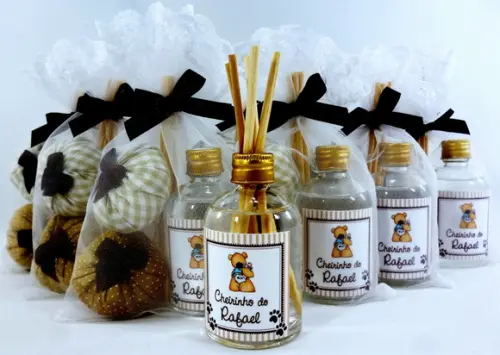 Mini Aromatizador e Dois Sachês