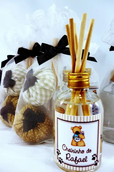 Mini Aromatizador e Dois Sachês