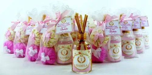 Mini Aromatizador e Dois Sachês Coroa