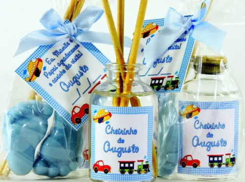 Mini Aromatizador e Pézinho de Sabonete