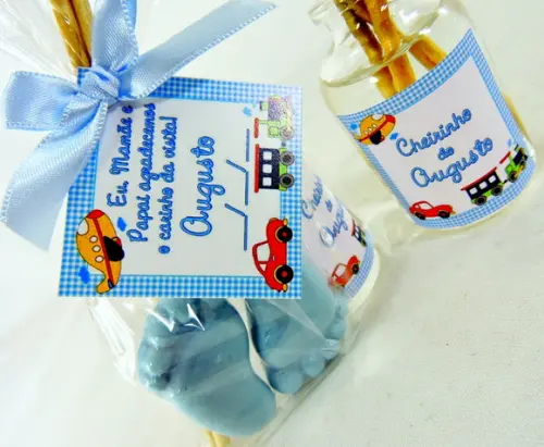 Mini Aromatizador e Pézinho de Sabonete