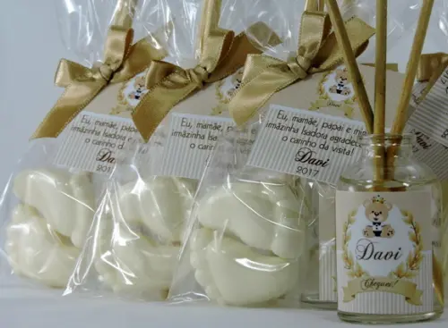 Mini Aromatizador e Pézinho de Sabonete