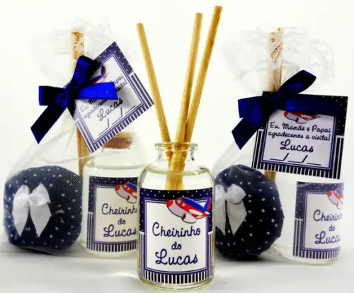 Mini Aromatizador e Sachê- Nascimeto