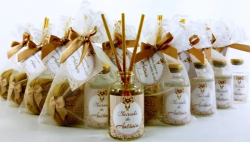 Mini Aromatizador e Sachê- Nascimeto