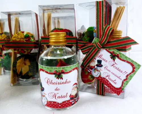 Mini Aromatizador Lembrancinha de Natal