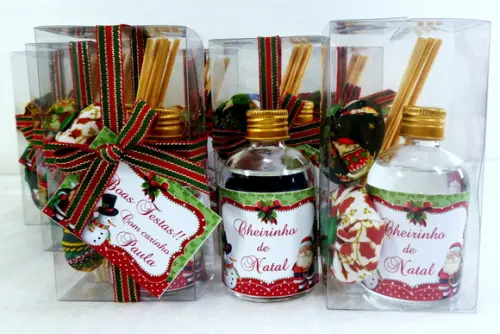 Mini Aromatizador Lembrancinha de Natal