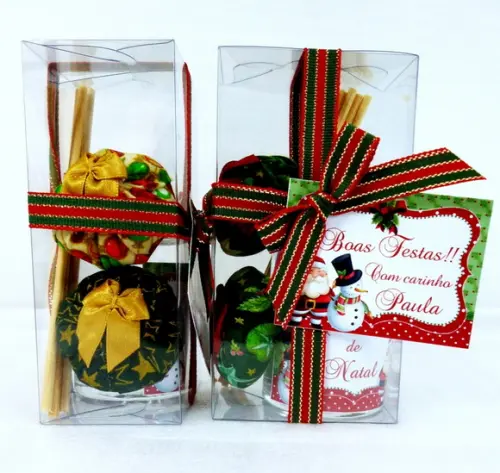 Mini Aromatizador Lembrancinha de Natal
