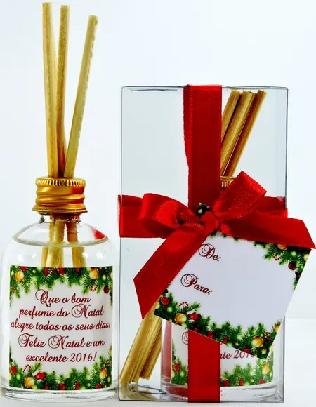 Mini Aromatizador Lembrancinha de Natal