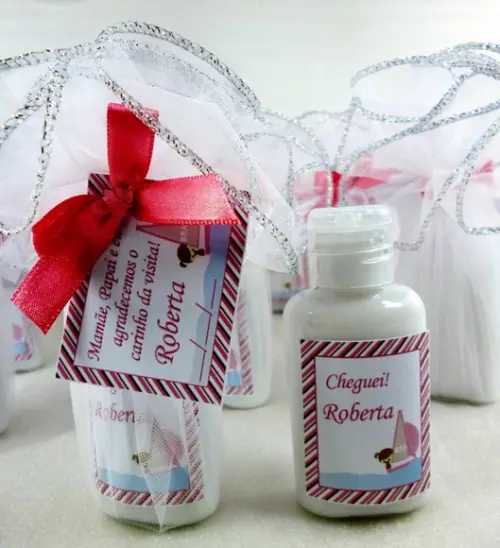 Mini Creme Hidratante na Organza