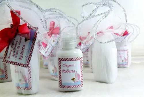 Mini Creme Hidratante na Organza