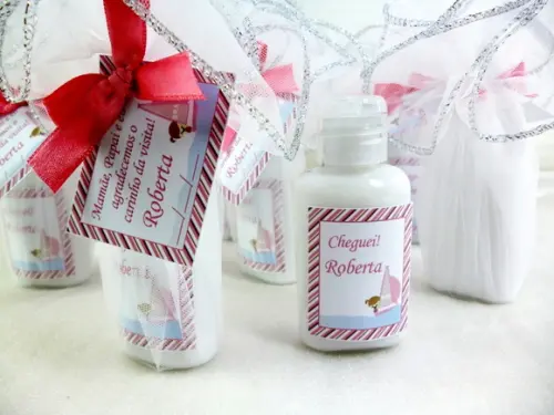 Mini Creme Hidratante na Organza