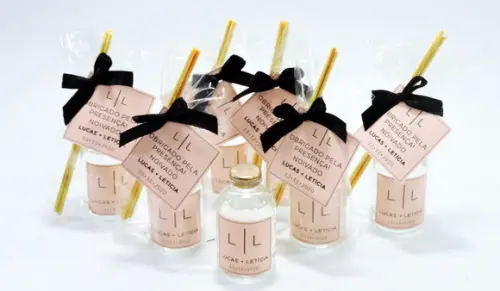 Mini Difusor para Casamento Lembrança Delicada e Marcante
