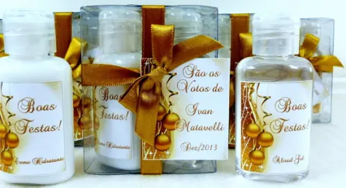 Mini Kit Lembrancinha Natal Amigo Secreto Oculto Brinde