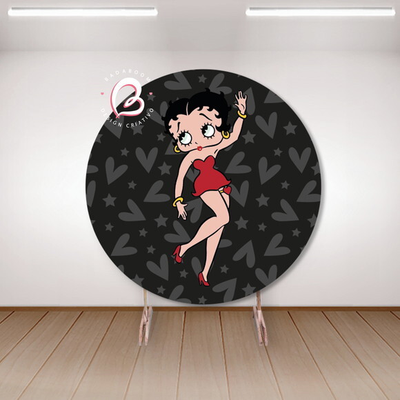 Arte Digital Painel Betty Boop