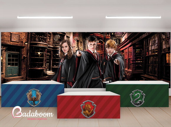 Arte Digital Painel Harry Potter