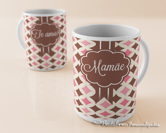 Arte Digital Para Caneca Mãe Vintage
