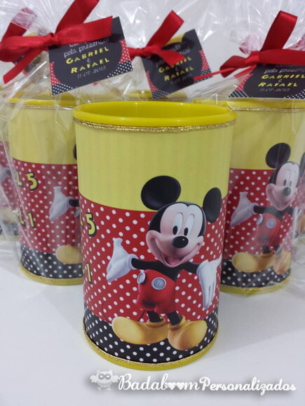 Arte Digital para Cofrinho Mickey - C.732