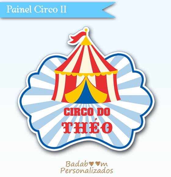 Arte Digital Para Painel Circo