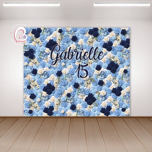 Arte Digital para Painel Floral