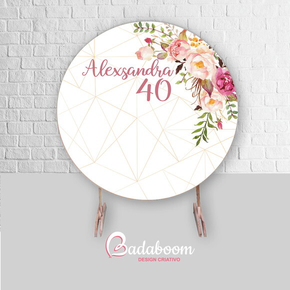 Arte Digital Para Painel Floral