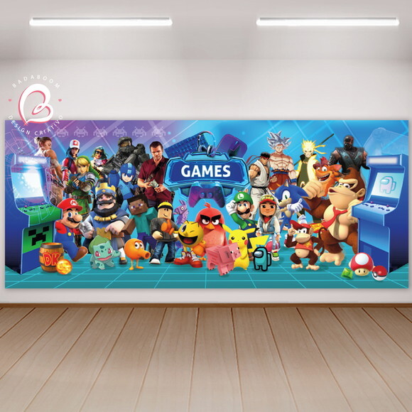Arte Digital para Painel Game