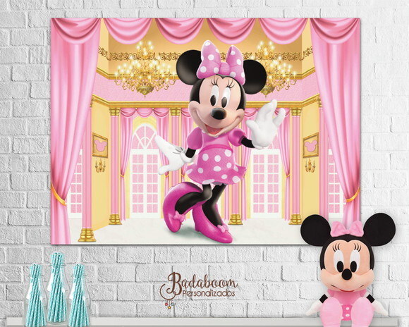 Arte Digital Para Painel Minnie