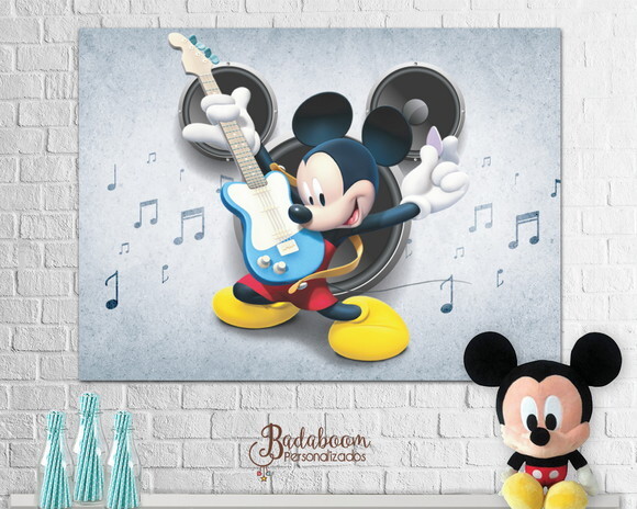 Arte Digital Para Painel Mickey
