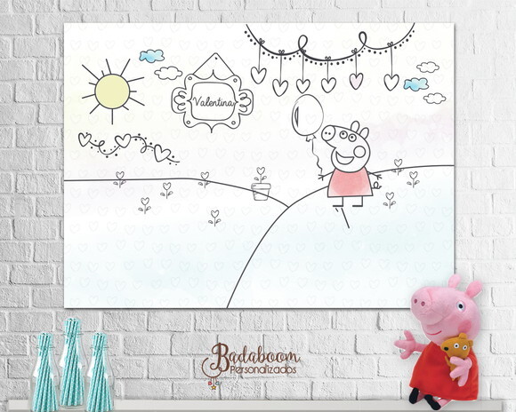 Arte Digital Para Painel Pig