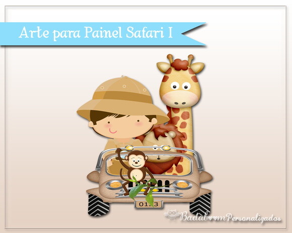 Arte Digital Para Painel Safari