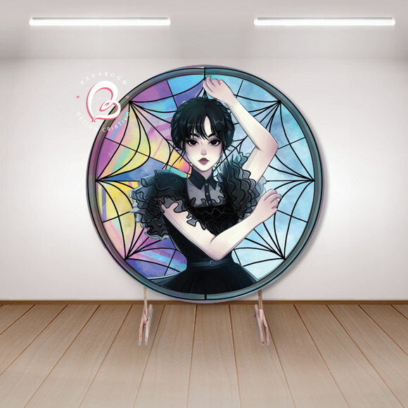Arte Digital para Painel Wandinha