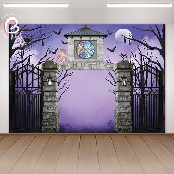 Arte Digital para Painel Wandinha