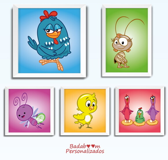 Arte Digital Para Poster Festa Galinha Pintadinha