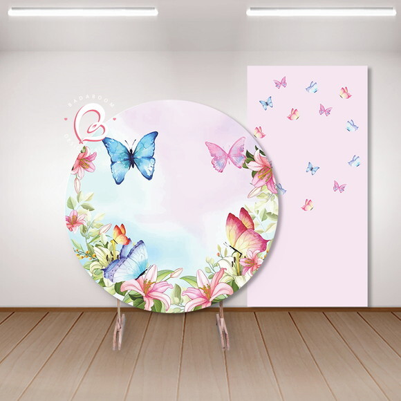 Kit Arte Digital Painel Borboletas