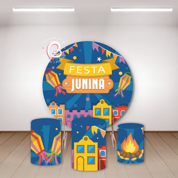 Kit Arte Digital Painel Festa Junina