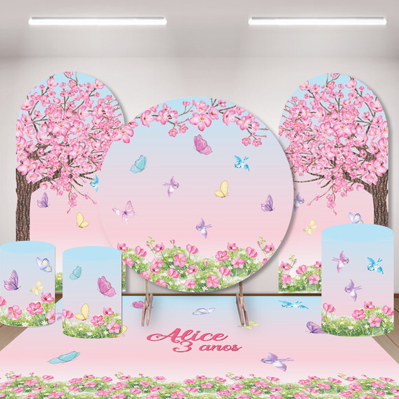 Kit Arte Digital Painel Jardim
