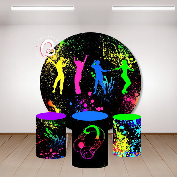 Kit Arte Digital Painel Neon