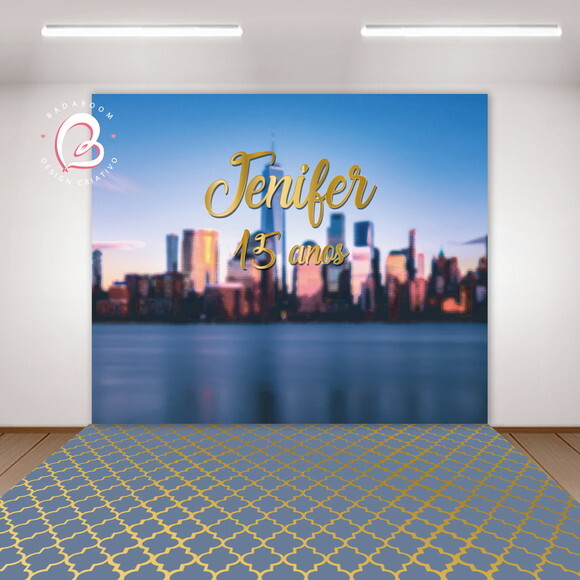 Kit Arte Digital Painel Nova York