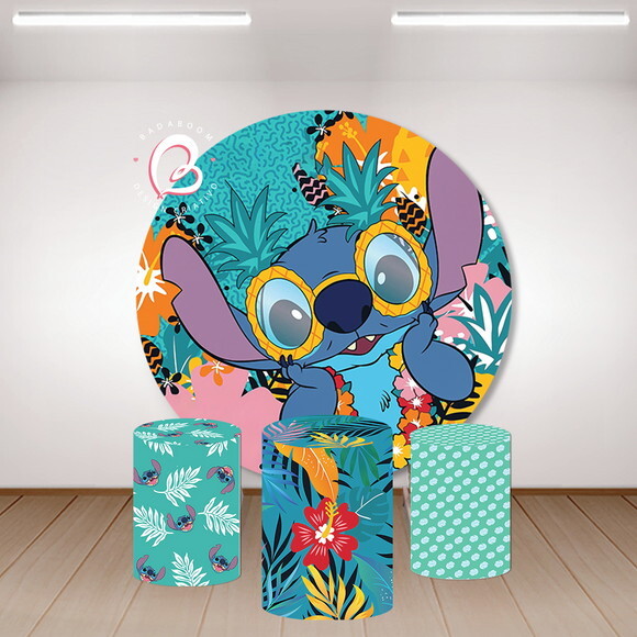 Kit Arte Digital Painel Stitch