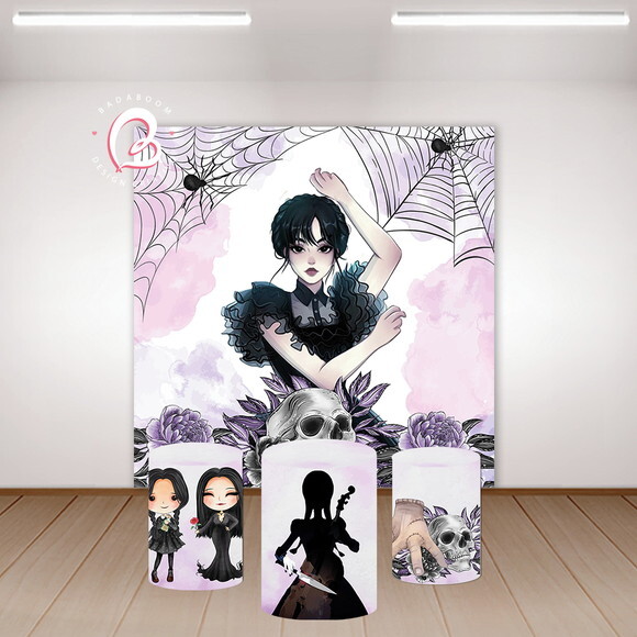 Kit Arte Digital Painel Wandinha