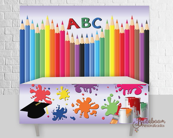 Kit Arte Digital para Painel Abc