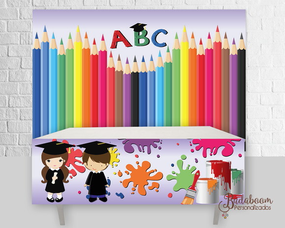 Kit Arte Digital para Painel Abc