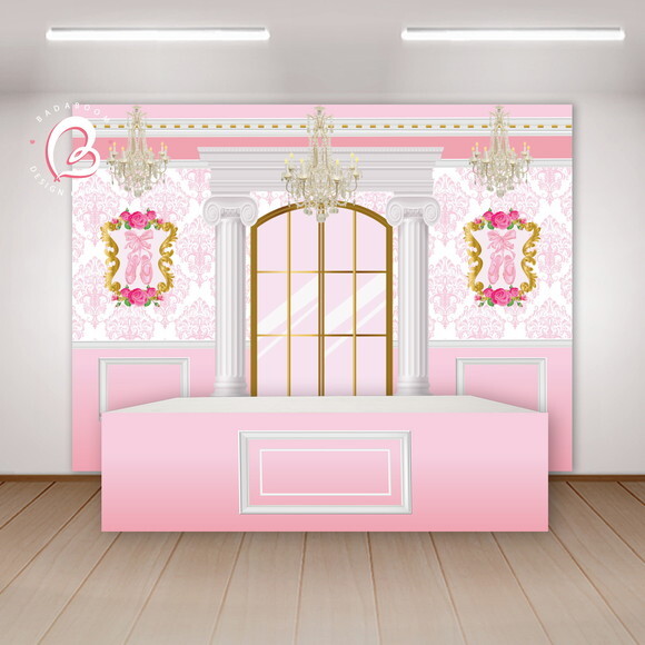 Kit Arte Digital Para Painel Bailarina