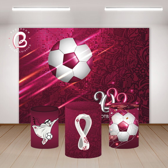 Kit Arte Digital para Painel Copa 2022