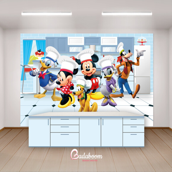Kit Arte Digital Para Painel Confeitaria Do Mickey