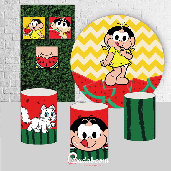 Kit Arte Digital Para Painel Magali