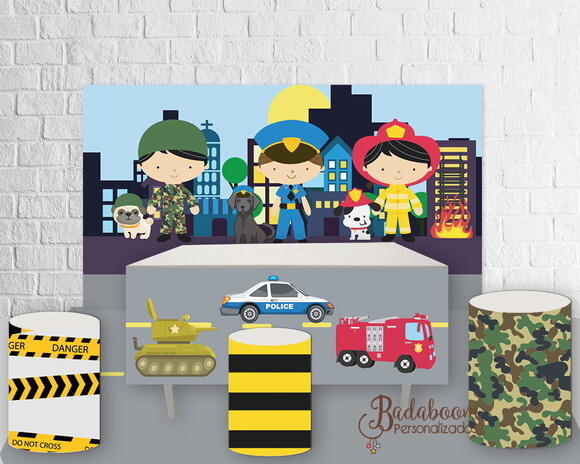 Kit Arte Digital Para Painel Militares