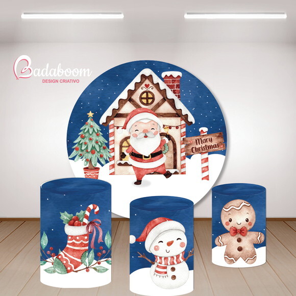 Kit Arte Digital Para Painel Natal