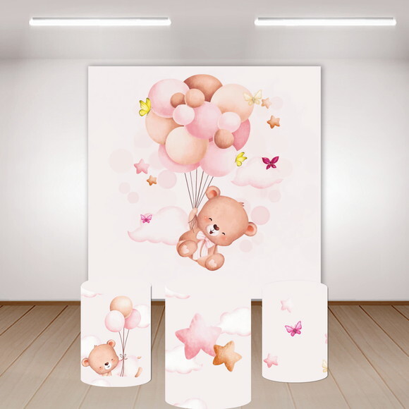 Kit Arte Digital para Painel Ursinha